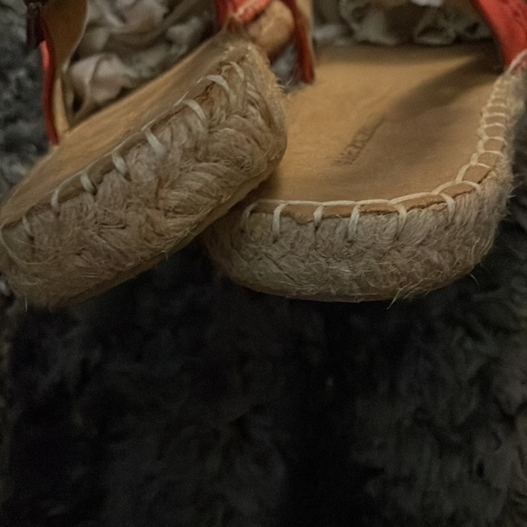 Ladies orange sandals - Picture 7 of 8